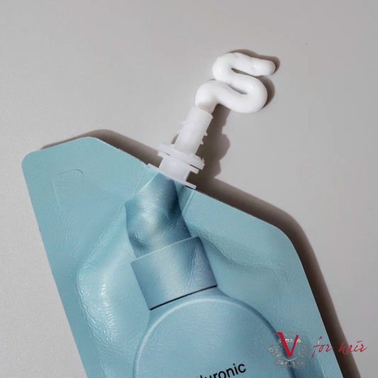 HIDEHERE - Hyaluronic Cream - 25ml coming out of pouch