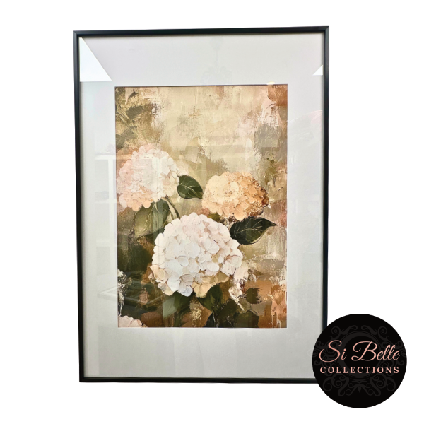 Hydrangea Framed Art