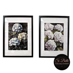 Hydrangea Harmony Framed Art Bundle
