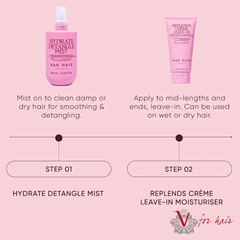 NAK - Hydrate Detangle Mist - 250ml rountine