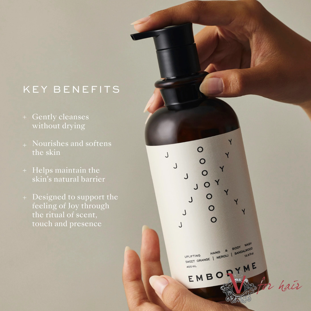 Embodyme - Joy Uplifting Hand & Body Wash - 400ml benefits