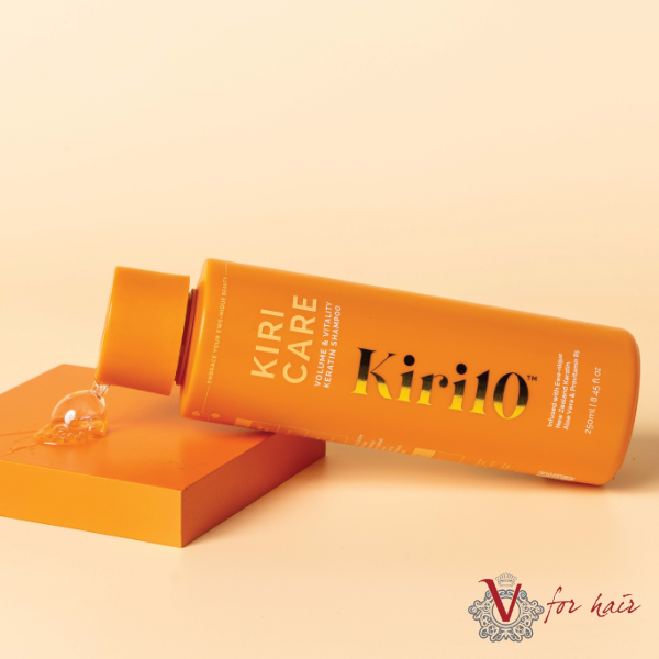 Kiri10 - Volume & Vitality Keratin Shampoo - 250ml open