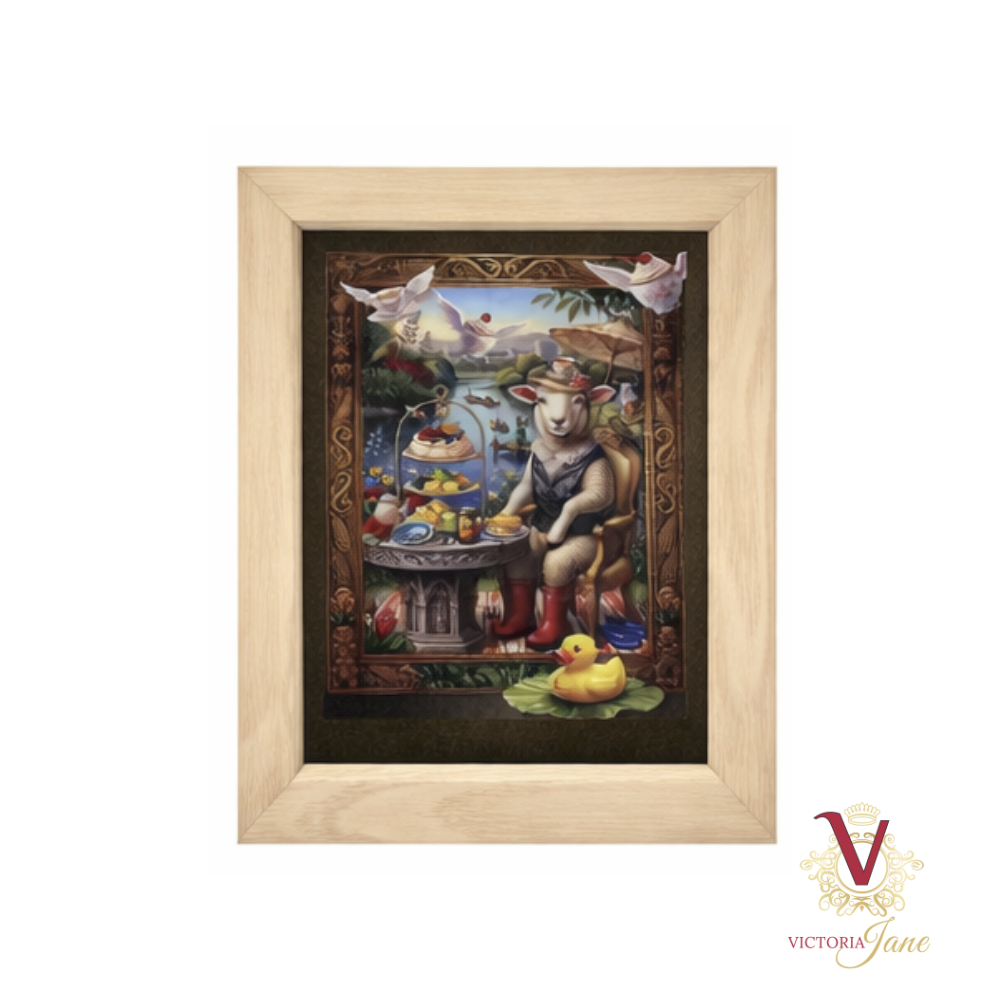 Kiwiana Gift Card Set wooly tea party