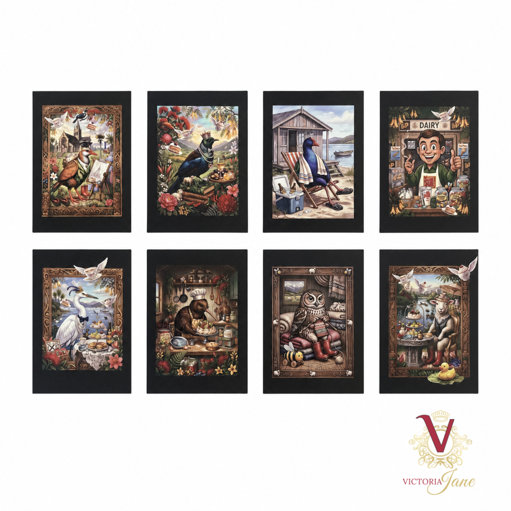 Kiwiana Gift Card Set