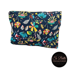 si belle collections Indigo Bloom Laptop Bag