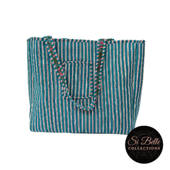 si belle collections Liberty Print Designer Carry All Tote Bags inside