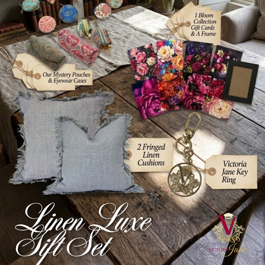 Blue Linen Luxe Bundle