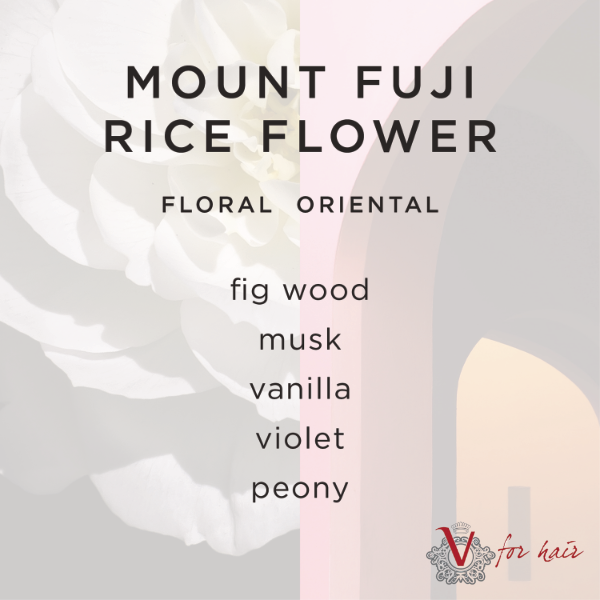 Gascoigne & King - Mount Fuji Rice Flower Candle - 400ml scent notes