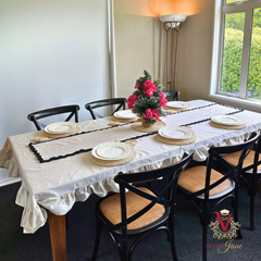 Natural Linen Table Runner 