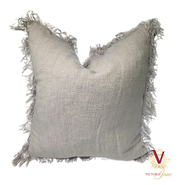 Natural Linen Cushion Cover chopped