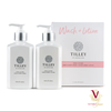 Tilley - Pink Lychee Hand & Body Wash & Lotion Duo for Silky Soft Skin - 2 x 400ml