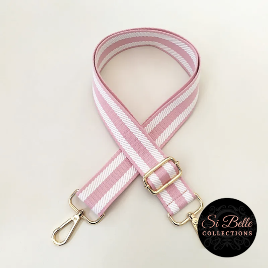 Si Belle - Pink Stripe Strap
