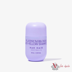 NAK - Platinum Blonde Anti-Yellow Shampoo - 2 Sizes Available mini