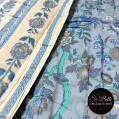 Powder Blue Quilt edge