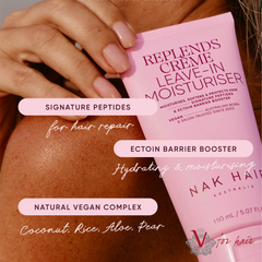 NAK - Replends Crème Leave-In Moisturiser - 150ml ingredients