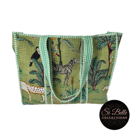 si belle collections Sage Designer Tote front