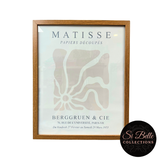 si belle collections Matisse Serenity Framed Art