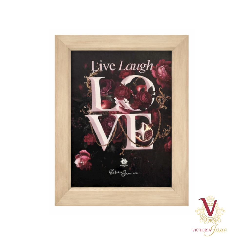 Signature Sayings Gift Card Set live laugh love
