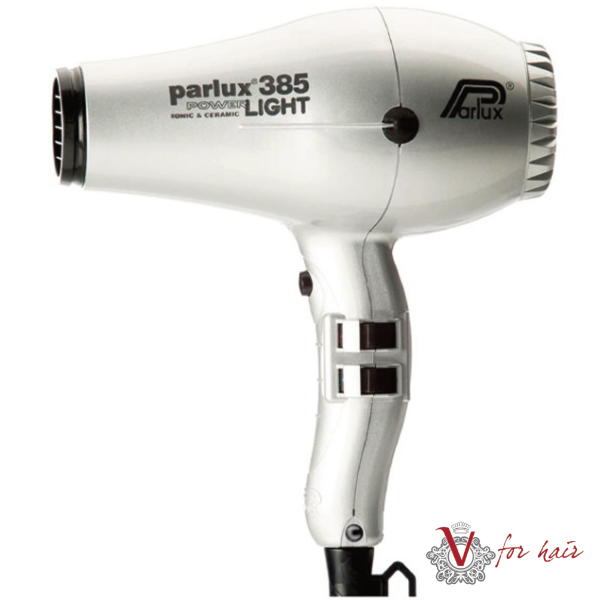 Parlux - 385 Powerlight Ceramic & Ionic Hair Dryer 2150W  silver