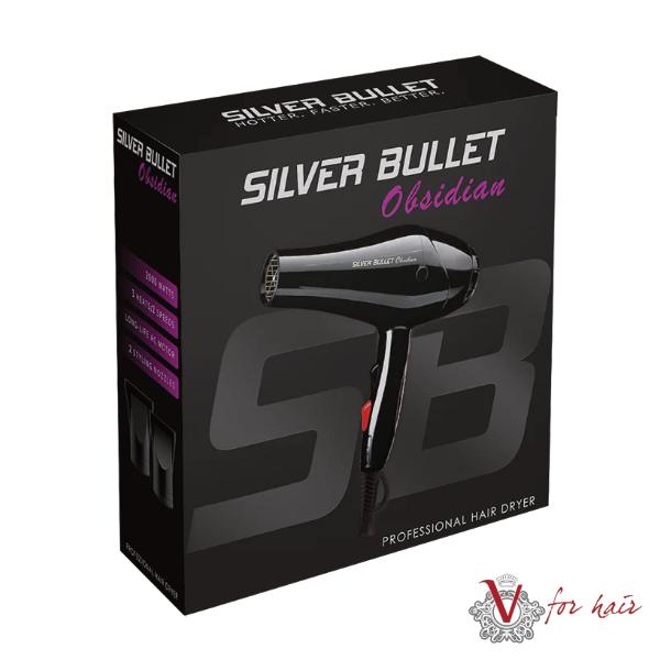 Silver Bullet - 2000W Obsidian Dryer - Black