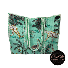 si belle collections Teal Designer Tote