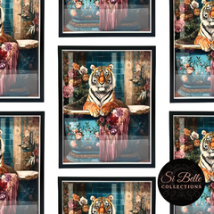 Unexpected Retreat Framed Art repeated