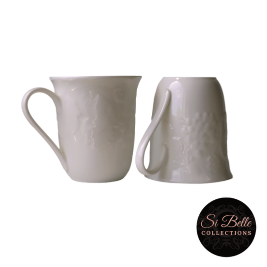 Victoria Coffee Mugs set of two