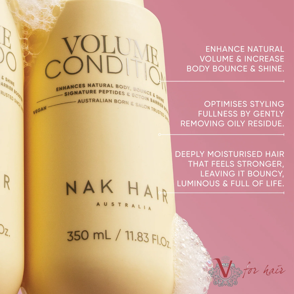 NAK - Volume Conditioner - 2 Sizes Available benefits