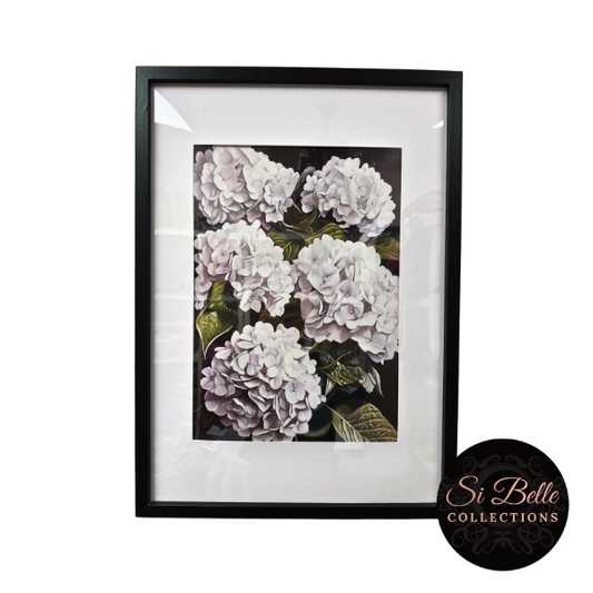 si belle collections Whispers in Bloom Framed Art Print