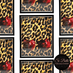 Wild Cherries Box Framed Art repeated