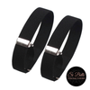 Si Belle Collections – Elastic Armbands –  Black