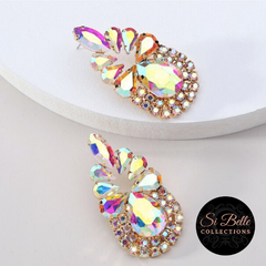 Si Belle Collections - Eliza Loves Champange Earrings