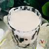 Victoria Jane Dalmatian Diva : Large Scented Candle, Flower Bomb scented top view