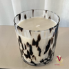 Victoria Jane Dalmatian Diva : Large Scented Candle, Flower Bomb with plain background