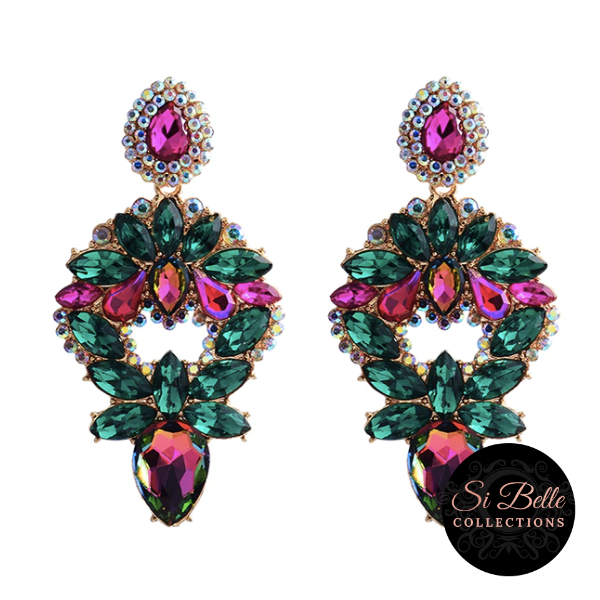 Si Belle Collections - London Crystal Earrings