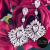 Si Belle Collections - Higher Love Collection - Pink Show Girl Earrings