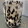 Dalmatian diva extra large candle with plain background