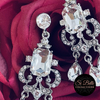 Si Belle Collections - Higher Love Collection - Diamonds Girl Earrings ultra close up