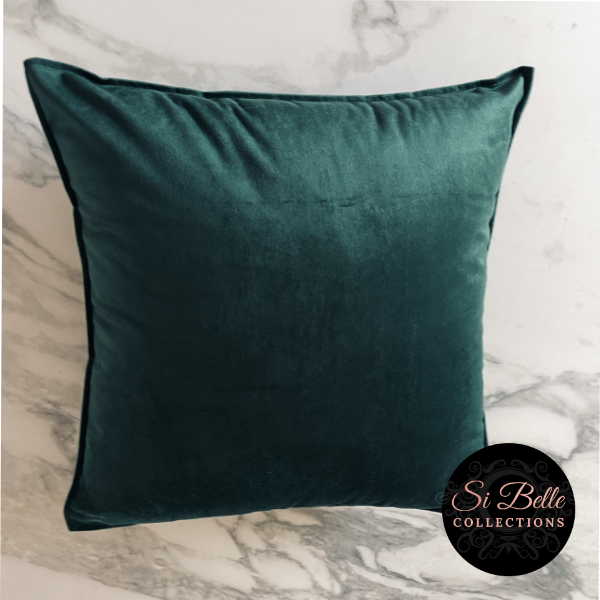 Si Belle Collections - Forest Green Accent Cushion