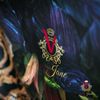 Victoria Jane - Forest Jewel high quality polyester microfibre Towel Forest Fantasy Collection, absorbent and anti-bacterial close up logo