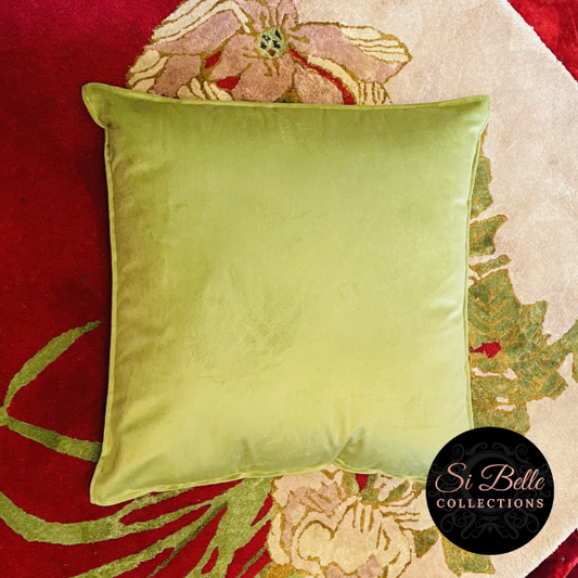 Si Belle Collections - Granny Smith Green Accent Cushion