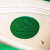 Victoria Jane - Quilted Cross Body Bag - Emerald Green emblem