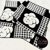Si Belle Collections - Houndstooth Power Scarf flatlay