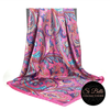 Si Belle Collections - Magenta Paisley Power Scarf
