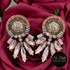 Si Belle Collections - Pink Festival Fun Earrings on rose