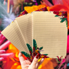 Victoria Jane - Peony Bird Notepad - Lined or Unlined in person focus