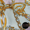 Si Belle Collections - Pale Pink Bridal Scarf close up