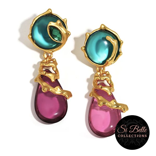 Si Belle Collections - Persian Pop Earrings