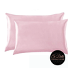 Si Belle Collections - Pink Satin Pillowcase