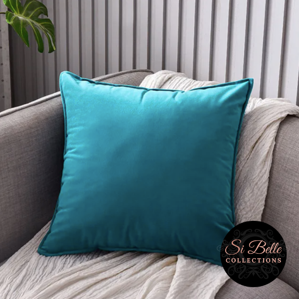Si Belle Collections - Teal Accent Cushion